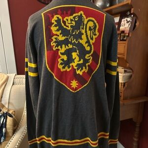 Warner Bros. Gryffindor Cardigan - Gray, Red, Yellow